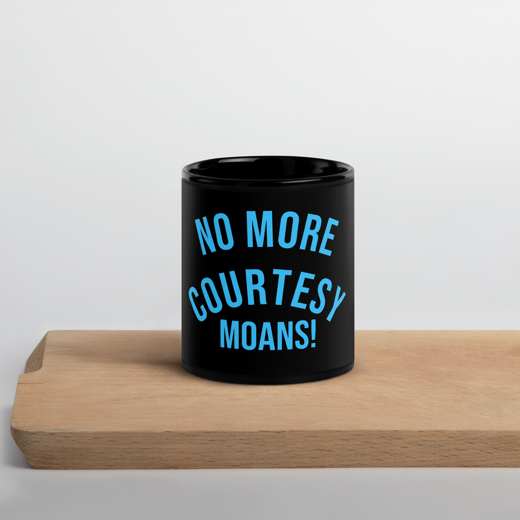 VVV. No More Black Glossy Mug