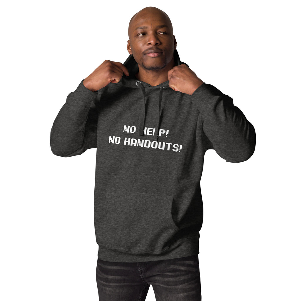 N. No Help! Unisex Hoodie