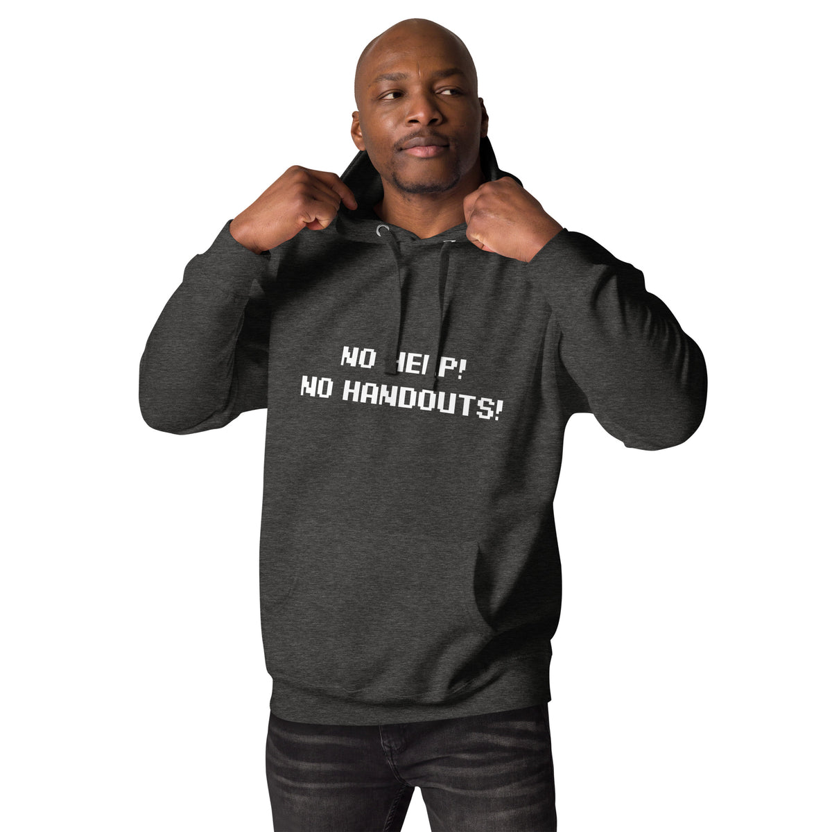 N. No Help! Unisex Hoodie