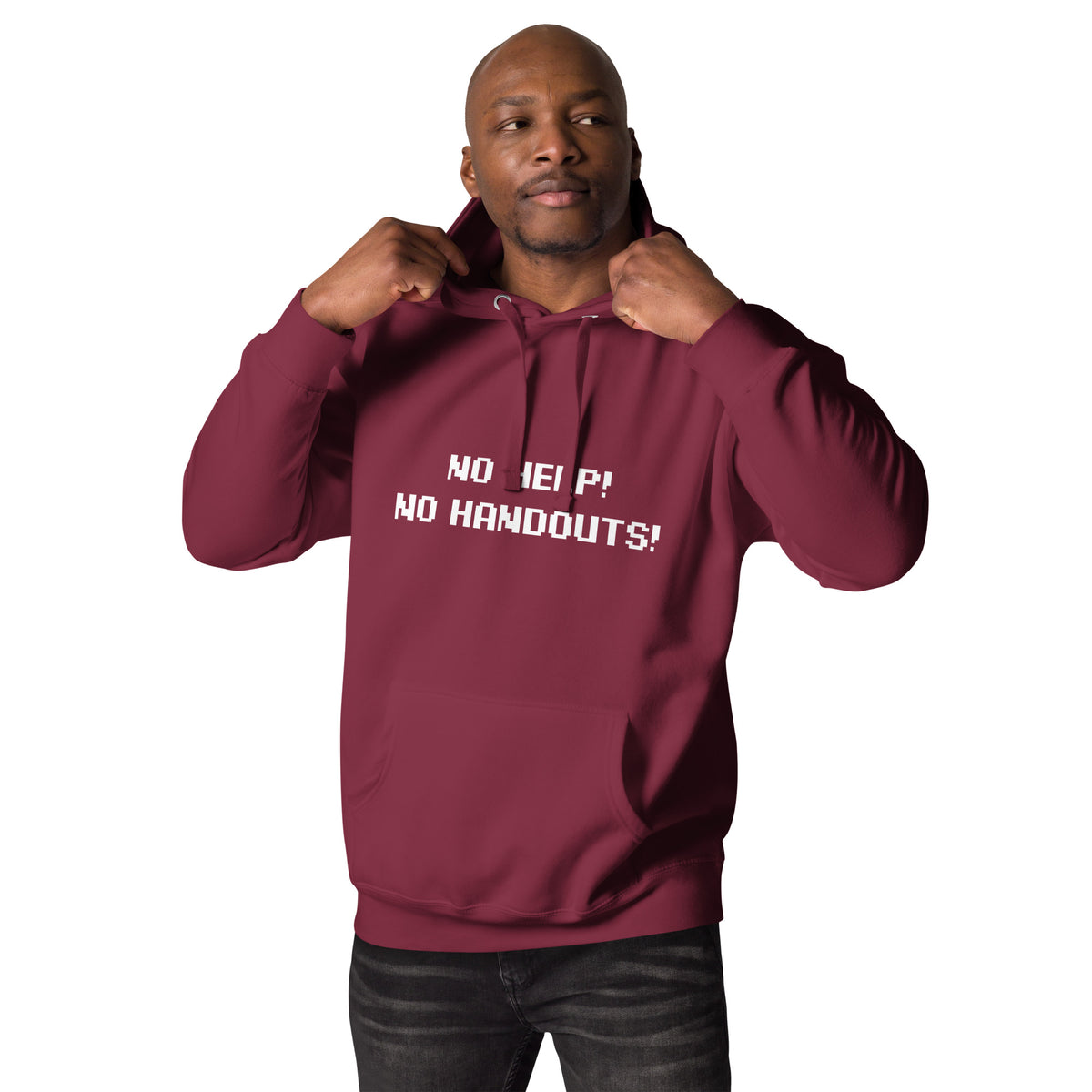 N. No Help! Unisex Hoodie